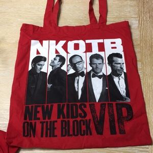 NKOTB tote bag.